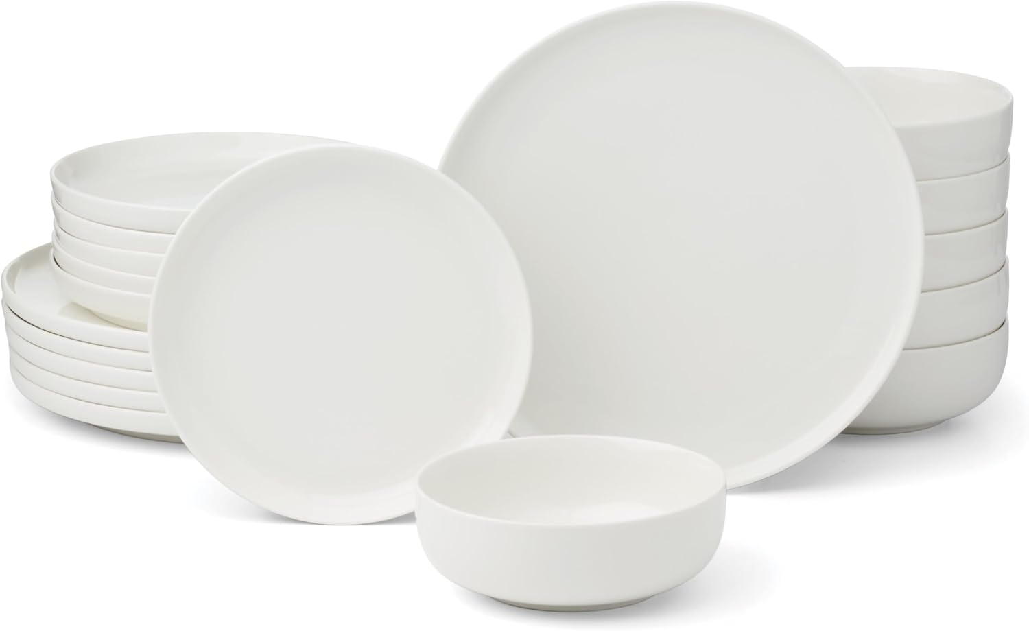White Porcelain Dinnerware Set