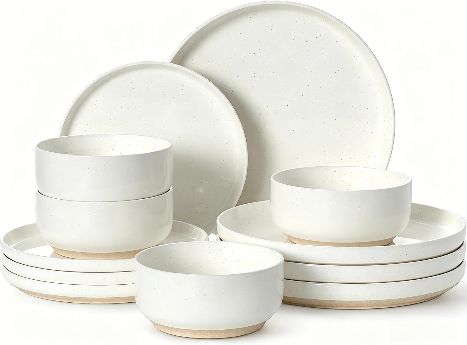 Cream White Dinnerware Set